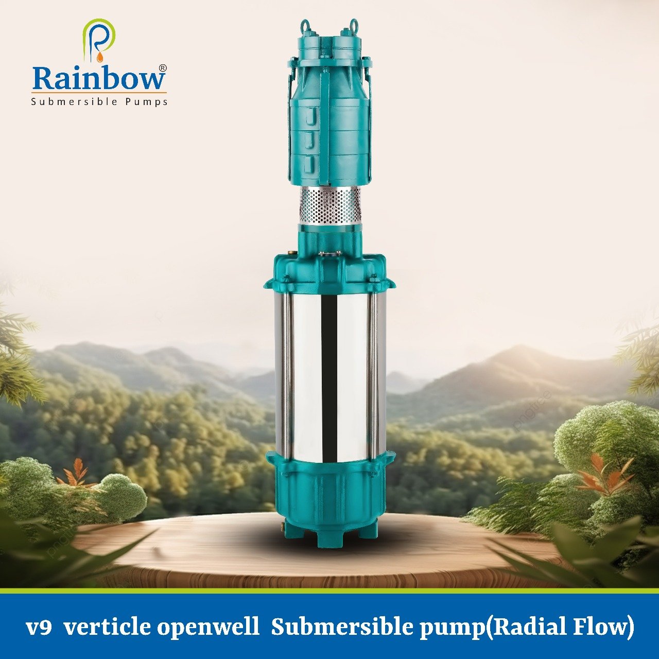V-9 S.S. Vertical Radial Flow Submersible Pumpset